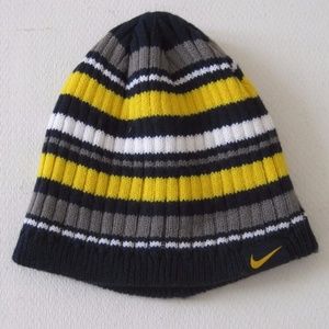 NIKE Hat Kids Boys Size 8-20 Striped New